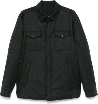 Canali Giacca reversibile - Verde