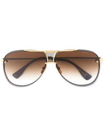 Dita Eyewear Decade Two sunglasses - unisex - Titanium - 62 - Black