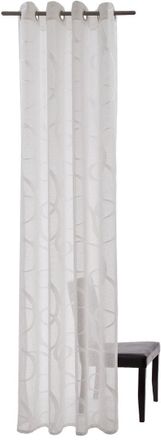 Homing Vorhang »Seth« Ösen 1 Stk. tlg. weiss, Wohnzimmer, Kinderzimmer