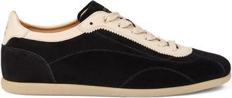 Brunello Cucinelli suede panelled sneakers - Black