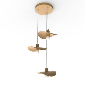 Lumicom Lumicom - Piuma L&aacute;mpara De Techo Cascada Bicolor