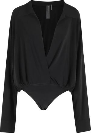 Norma Kamali Mujer, Camisetas, Negro, Talla: S