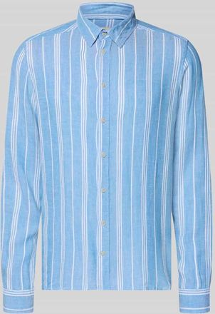 Blend Regular Fit Leinenhemd mit Viskose-Anteil Modell Bobby in Hellblau, Gr&ouml;&szlig;e 3XL