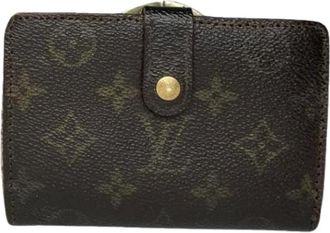Louis Vuitton Pre-owned Wallets, female, Brown, Size: ONE SIZE Pre-owned Leather Wallet
