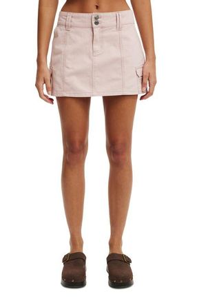 Cotton On Womens Benny Cargo Skirt in Soft Pink at Nordstrom, Size 10