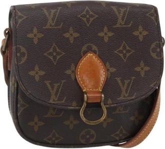 Louis Vuitton Pre-owned Vintage Canvas Cross Body Bag - Dames - Vintage Schoudertas - Bruin - ONE Size - Vintage