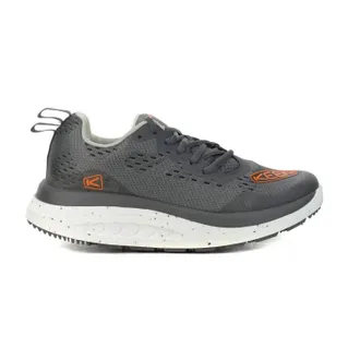 Keen Mens Wk400 Shoes - Medium In Steel Grey/scarlet Iris