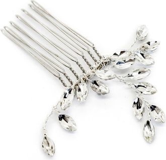 Brides & Hairpins Nicoletta Crystal Comb in Silver at Nordstrom