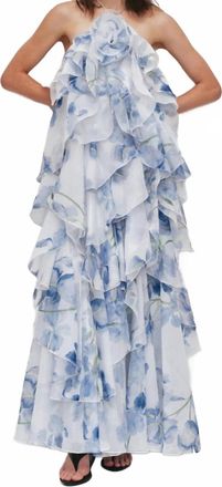 Aje Pandorea Layered Maxi Dress In Floral