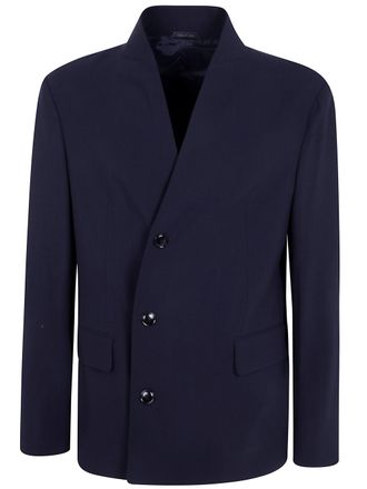 Giorgio Armani Sweater 100% Virgin Wool Asymmetrical Cardigan