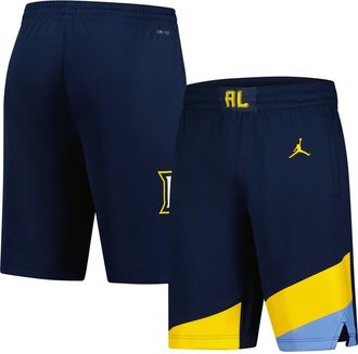Jordan Brand Mens Jordan Brand Navy Marquette Golden Eagles Replica Basketball Shorts at Nordstrom, Size X-Large