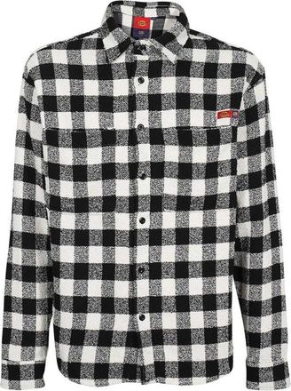 Dickies Klassiek Geruite Overhemd - Heren - Casual Overhemden - Zwart - XL - Katoen - Overhemden