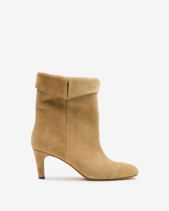 Isabel Marant Bottines Eldra - Femme - Taupe - Taille 36 - Isabel Marant