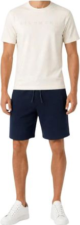 John Richmond Heren, Korte broeken, Blauw, Maat: XS Fleece