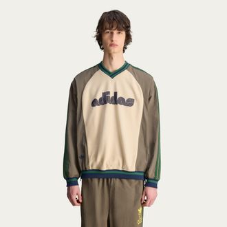 adidas Originals ADIDAS Originals Unisex Brain Dead Pullover - Brown - Size X-Large