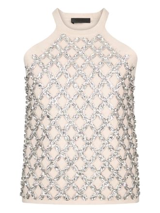 Liu Jo embellishment top - Neutrals