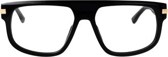 Dsquared2 D2 0179 Aviator Frame - Heren - Brillen - Zwart - 56 MM - Accessoires
