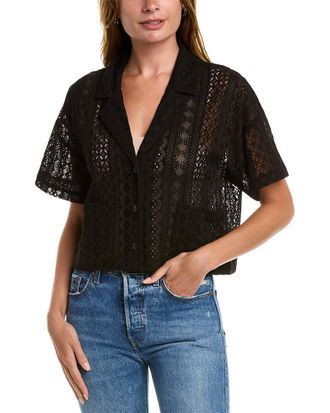 Saltwater Luxe Lace Crop Jacket