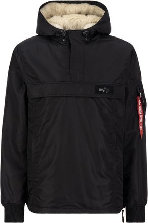 Alpha Industries Anorak ALPHA INDUSTRIES HPO Anorak, Herren, Gr. S, schwarz, Obermaterial: 100% Nylon, Futter: 100% Nylon, Jacken Anorak