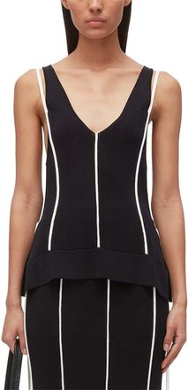 3.1 Phillip Lim Lux Viscose V-Neck Tank