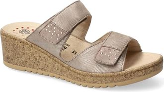 Mephisto Navina Artesia 8118 - Dames - Sleehakken - Beige - 41 EU - Schoenen