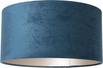 Steinhauer Pantalla De L&aacute;mpara - Shade - Azul - Velours Tejido - Steinhauer