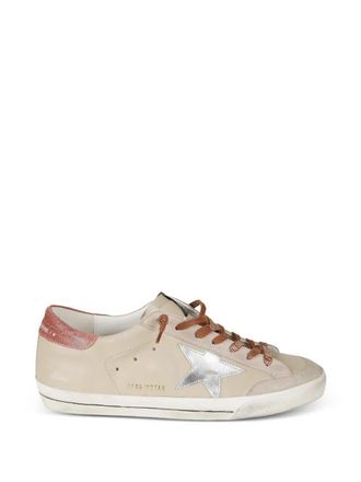 Golden Goose Super Star Leather Upper And Tongue Suede Penstar Lamin
