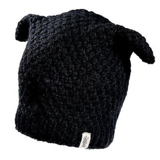 Nirvanna Designs Bear Ear Beanie in Black at Nordstrom
