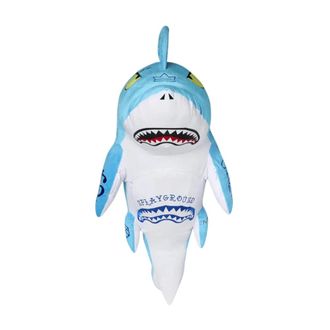 Sprayground Backpacks, male, Multicolor, Size: ONE SIZE Shark Plush Backpack