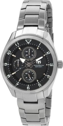 Technomarine OCEAN Quartz Black Dial Unisex Watch TM-318107