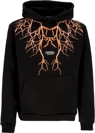 Phobia Archive Lichtgewicht Trainingspak Sweatshirt met Lange Mouwen - Heren - Hoodies - Zwart - XL - Katoen - Hoodies & sweatvesten