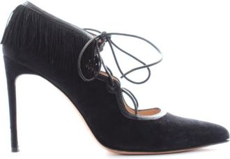 Bionda Castana Suede Lace-Up Pumps Size 39