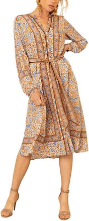 Hale Bob Vienna Silk Dress