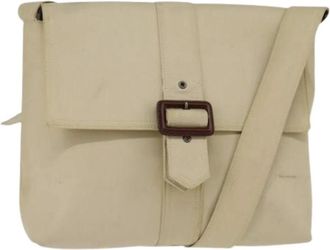 Burberry Pre-owned Canvas shoulder-bags - Dames - Vintage Schoudertas - Beige - ONE Size - Vintage