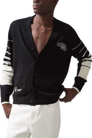 Reiss Mclaren Racing Varsity Cardigan
