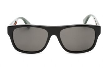 Gucci GG0341S Polarized Acetate Sunglasses - Black
