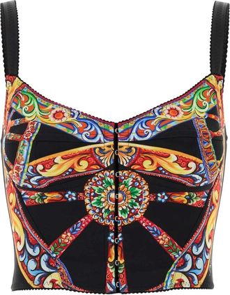 Dolce & Gabbana Dames, Tops, Veelkleurig, Maat: XS