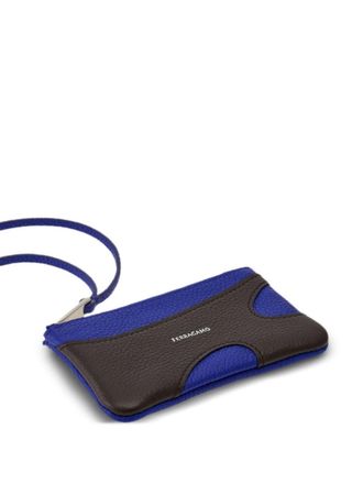 Ferragamo Mens Cut Out Credit Card Holder Multiple Colors Accessories > Wallets