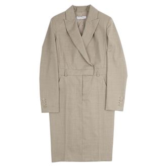 Max Mara Belted Coats, female, Beige, Size: XS Belted Coats