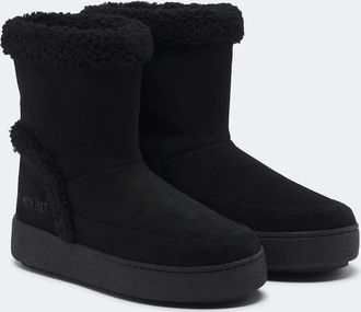Moon Boot Stivaletti Ltrack Tina in suede