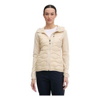 Peak Performance Helium Hybrid Down Hood Jacket - - Sport - Donna - Beige - XS
