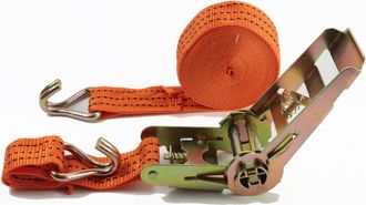 Trade Shop Trade Shop - Nastro Cinghia A Cricchetto 6 Metri Fibbia Ancoraggio Ferma Bagagli Fune Corda