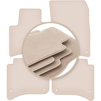 OEM Alfombrillas Premium Beige Para: Volkswagen Touareg Ii Suv 2010