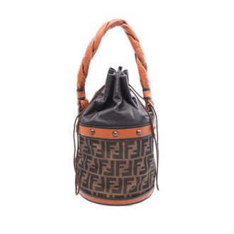 Fendi Pre-owned Fendi Zucca Canvas Palazzo Bucket Bag Ladies AOABA950I7DUEWTN