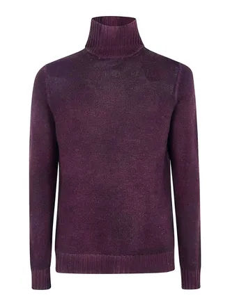 Avant Toi Cashmere And Wool High Neck Pullover