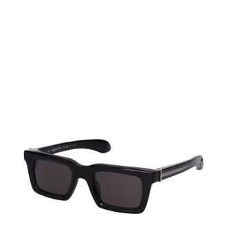 Alexander McQueen Alexander Mcqueen Herrens Sonnenbrille aus schwarzem Acetat