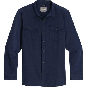 Royal Robbins Bristol Organic Cotton Twill Shirt in Naval at Nordstrom, Size Xx-Large