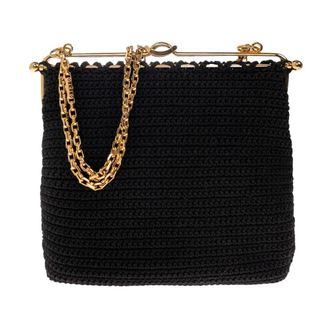 Dolce & Gabbana Bolso de Hombro y Bandolera Dina - Bags - Mujer - Negro - ONE SIZE