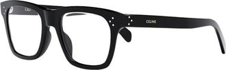 Celine Geometrisch Optisch Montuur - unisex - Brillen - Zwart - ONE Size - Accessoires