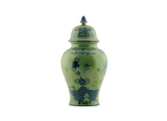 Ginori 1735 Italian East - Large Potiche Vase With Lid cm 38